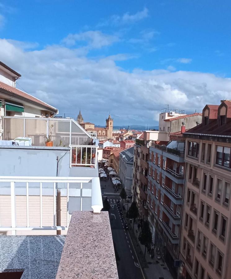 오비에도 Atico Quintana II - Con Terraza, En El Centro Con Wifi Y Garaje 아파트 외부 사진